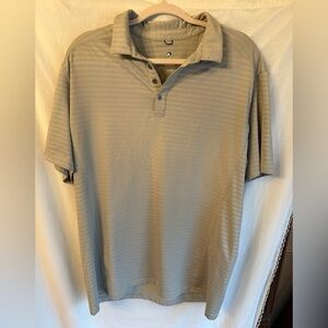Kuhl Airkuhl Polo Shirt Men XL Short Sleeve Performance Gray Outdoor Hike